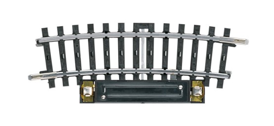 Märklin 2229 H0 K-Gleis Schaltgleis gebogen R1 / 15° 