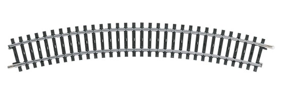 Märklin 2231 H0 K-Gleis Gebogenes Gleis R2 / 30° 