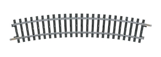 Märklin 2232 H0 K-Gleis Gebogenes Gleis R2 / 22° 