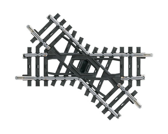 Märklin 2258 H0 K-Gleis Kreuzung 90 mm, 45° 