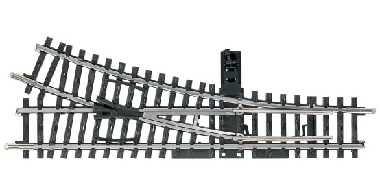 Märklin 2266 H0 K-Gleis Handweiche rechts 22° 