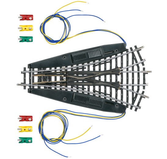 Märklin 2270 H0 K-Gleis Symmetrische Dreiwegweiche elektrisch