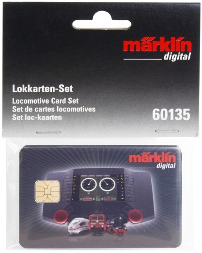 Preview: Märklin 60135 Lokkarten-Set (5 Stück) 