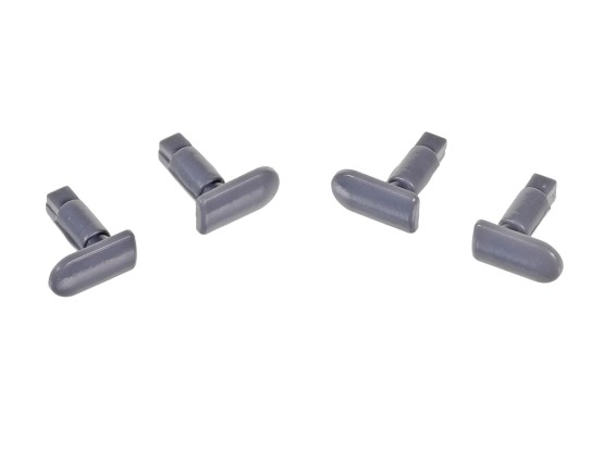 Minitrix E12266200 Puffer grau (Set) Modelleisenbahn