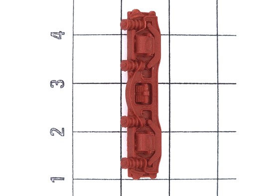 Preview: Märklin 203910 E203910 Seitenteil rot (2 Stück) Modelleisenbahn