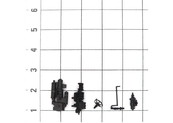 Preview: Märklin E245232 Pfeife, Pumpen, Handrad (Set) Modelleisenbahn