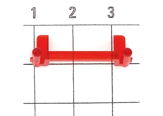 Preview: Märklin E292817 Lichtkörper rot, Antenne (Set) Modelleisenbahn