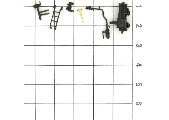 Preview: Märklin E333159 Leiter, Pfeife, Pumpen, Handrad (Set) Modelleisenbahn