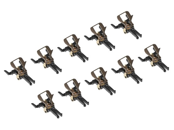 Märklin E412163 Kurzkupplung Gold (10 Stück) Modelleisenbahn