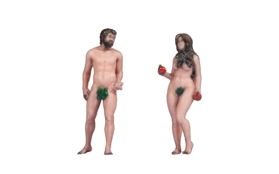 NOCH 10801 H0 Adam und Eva (3D-Master) 