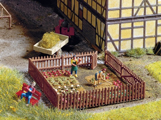 Preview: NOCH 13070 H0 Gartenzaun 