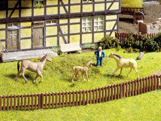 Preview: NOCH 13080 H0 Gartenzaun 