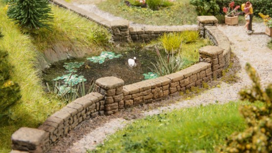 Preview: NOCH 13172 H0 Gartenmauer 