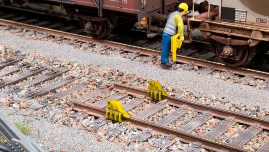NOCH 13604 H0 Gleisknagge (10 Stück) 3D-minis 