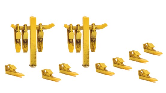 Preview: NOCH 13606 H0 Hemmschuh-Set 3D-minis 