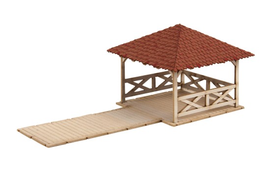 Preview: NOCH 14263 H0 Veranstaltungs-Pavillon 