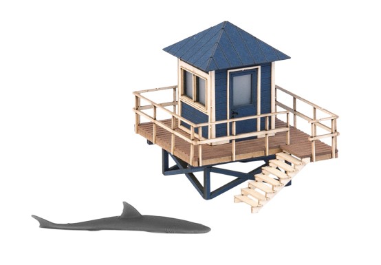 Preview: NOCH 14265 H0 Rettungsschwimmer-Turm mit Haifisch-Flosse 