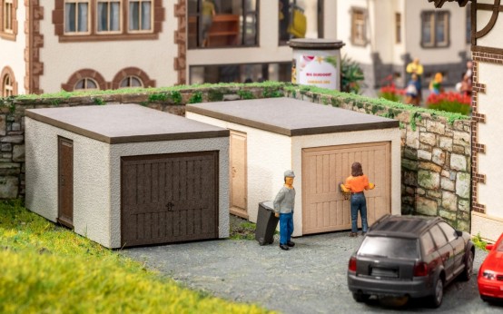 NOCH 14677 N Fertig-Garagen 
