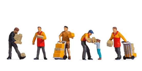 NOCH 15069 H0 Paketzusteller 