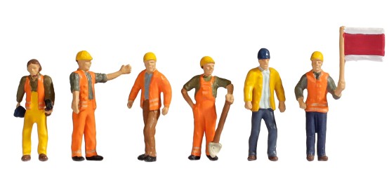 Preview: NOCH 65611 H0 Themen-Set „Gleisbau“ 