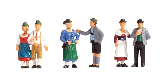 NOCH 15578 H0 Menschen in Tracht 