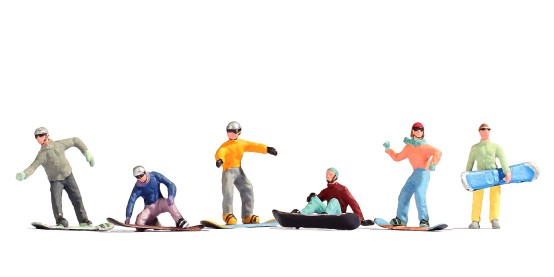 NOCH 15826 H0 Snowboarder 