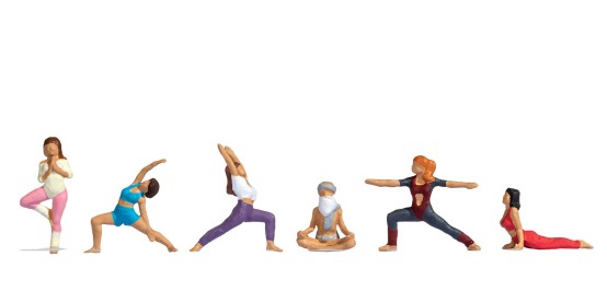 NOCH 15888 H0 Beim Yoga 
