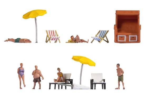 NOCH 16205 H0 Figuren-Themenwelt Beim Baden 