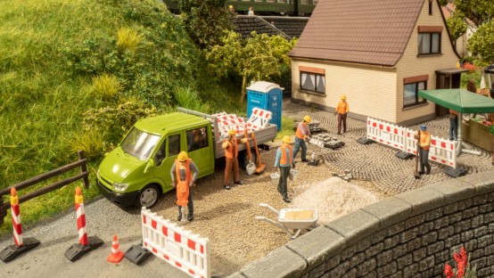 Preview: NOCH 16262 H0 Figuren-Themenwelt Straßenarbeiten 