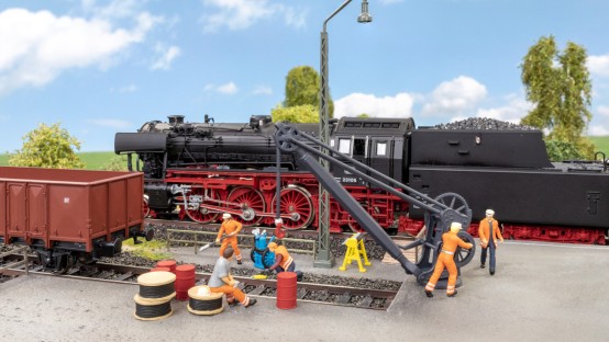 Preview: NOCH 16270 H0 Figuren-Themenwelt Bahnbetriebswerk 