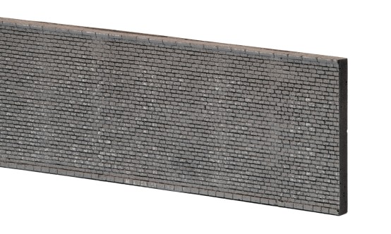 Preview: NOCH 34855 N Mauer extra lang, 39,6 x 7,4 cm 
