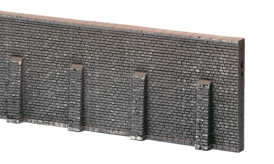 Preview: NOCH 34857 N Stützmauer extra lang, 39,6 x 7,4 cm 