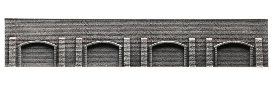 NOCH 34859 N Arkadenmauer extra lang, 39,6 x 7,4 cm 