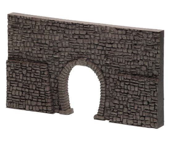 Preview: NOCH 34937 N Tunnel-Portal 1-gleisig, 16 x 9 cm 