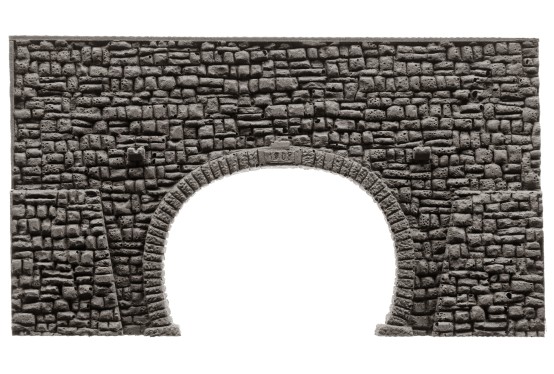 NOCH 34938 N Tunnel-Portal 2-gleisig, 16 x 9 cm 
