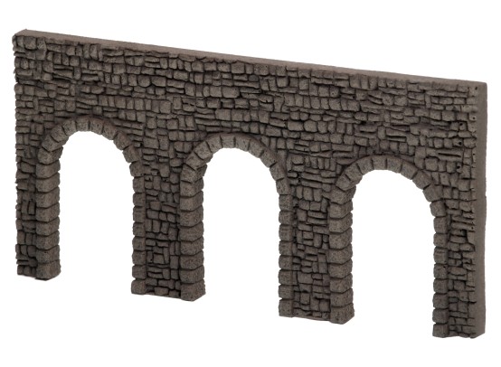Preview: NOCH 34942 N Arkadenmauer offen, 19 x 9 cm 