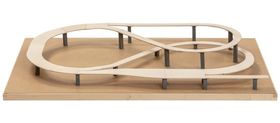 Preview: NOCH 53700 N Easy-Track Trassenbausatz Mittelberg 