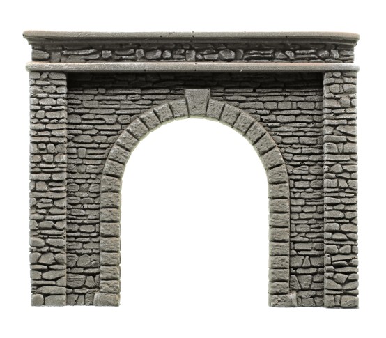 NOCH 58061 H0 Tunnel-Portal 1-gleisig, 15 x 12,5 cm 
