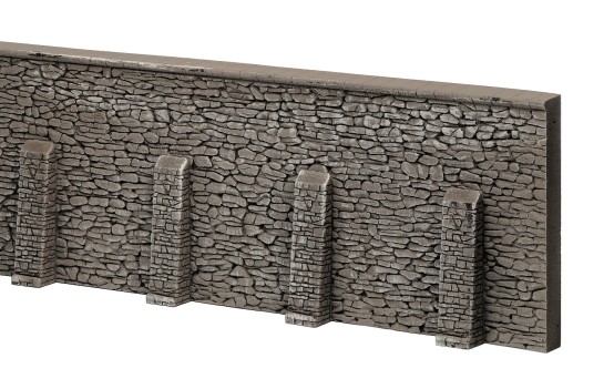 Preview: NOCH 58067 H0 Stützmauer extra-lang 66 x 12,5 cm 