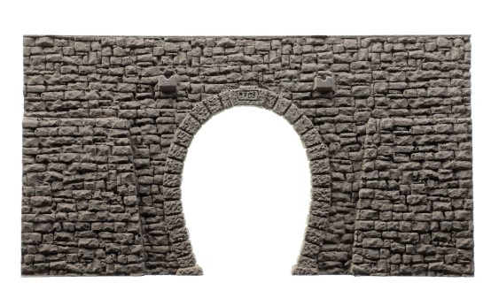 NOCH 58247 H0 Tunnel-Portal 1-gleisig, 23 x 12,5 cm 