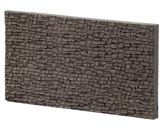 Preview: NOCH 58250 H0 Bruchsteinmauer 23,5 x 12,5 cm 