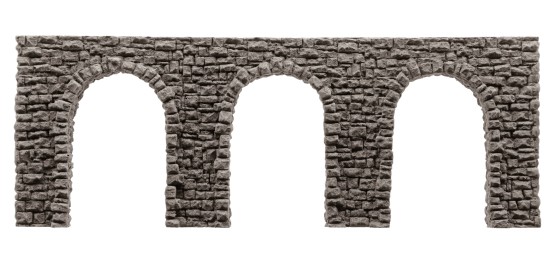 NOCH 58260 H0 Arkadenmauer offen, 27 x 10 cm 