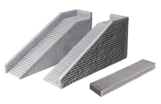 Preview: NOCH 58303 H0 Treppen-Set 