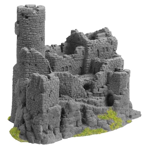 Preview: NOCH 58609 H0/TT/N Burgruine, 15,5 x 10 cm, 12 cm hoch 