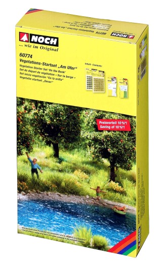 NOCH 60774 Vegetations-Startset "Am Ufer" 