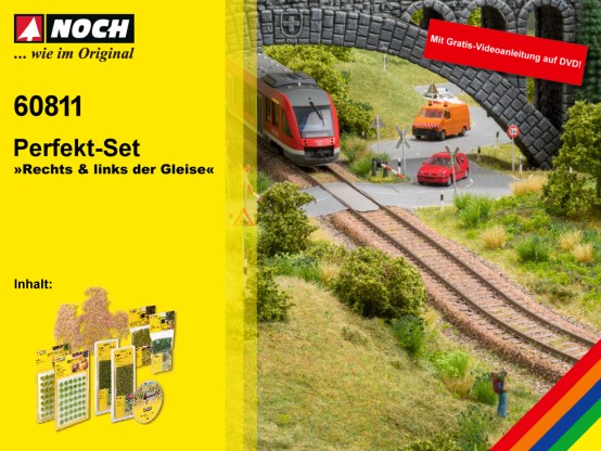 NOCH 60811 Perfekt-Set Rechts & links der Gleise 
