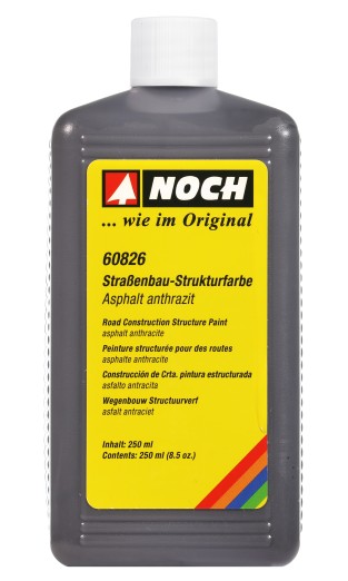 NOCH 60826 Straßenbau-Strukturfarbe Asphalt anthrazit 250 ml 