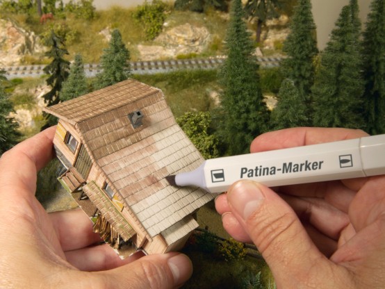 Preview: NOCH 61158 Patina-Marker für Modelle, 6 Stück 