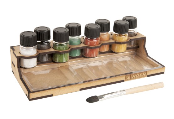 NOCH 61169 Patina-Pulver mit Mischbank 