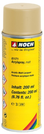 NOCH 61171 Acrylspray matt, elfenbein 200 ml 